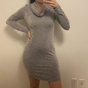 Black & White Stripped Dress